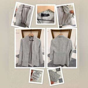 Vici Gray Textured Blazer
